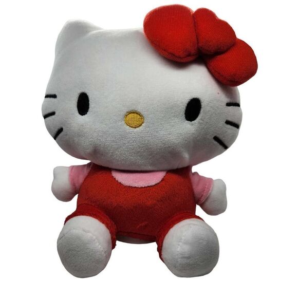 New! Hello Kitty Plush Coin Bank Teach Saving Early Rewarding - Picture 1 of 3